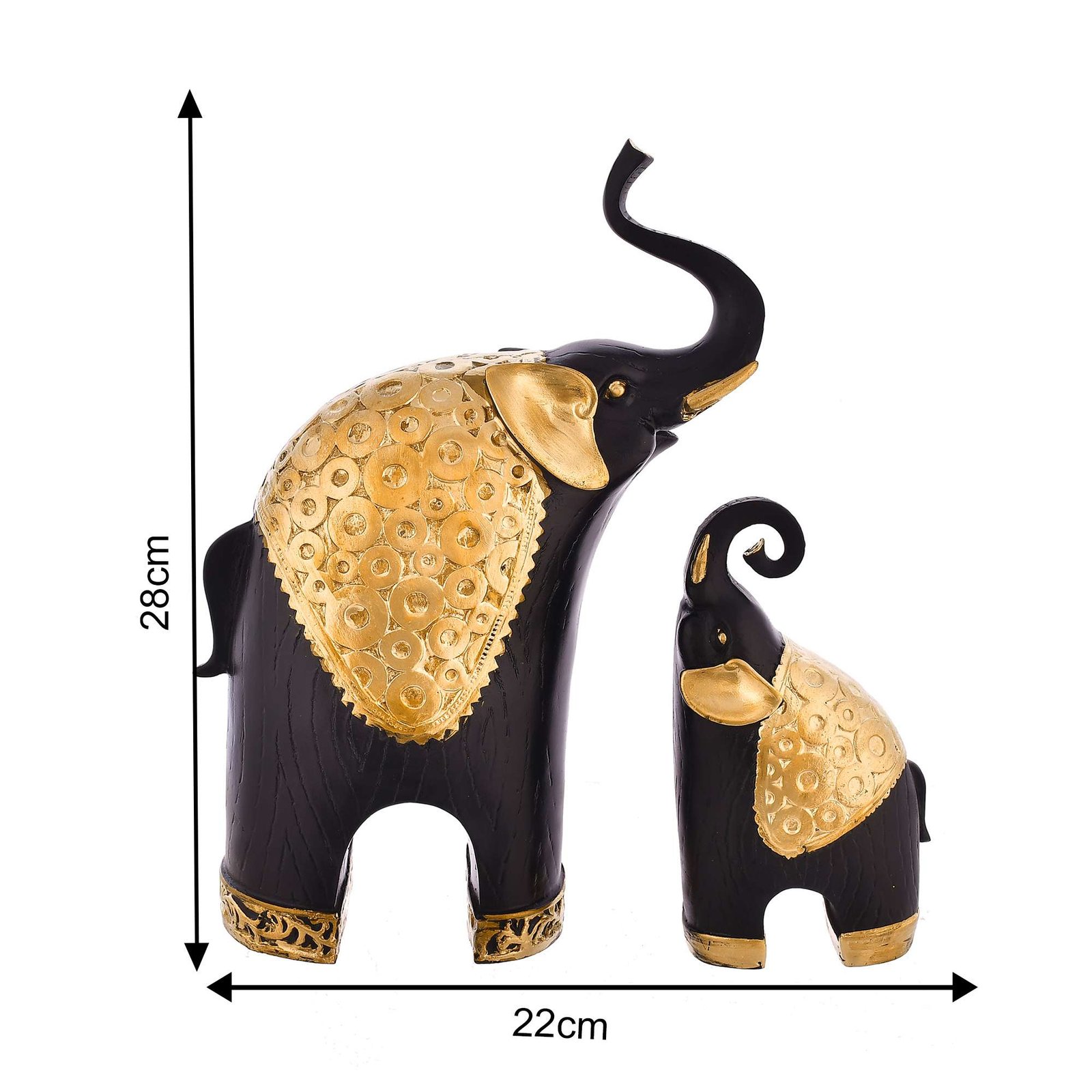 Elephant Pair  Statue - Image 2