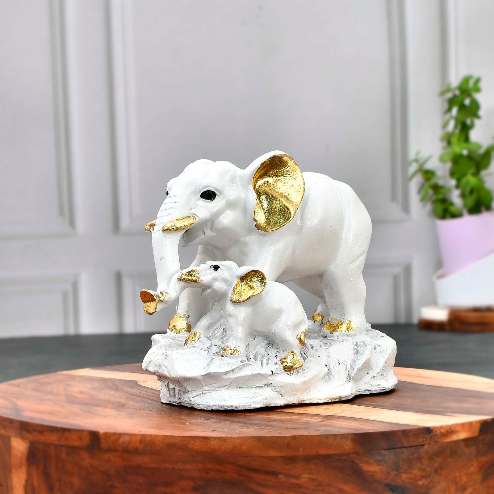 Elephant Pair  Statue - Image 2